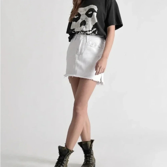 2020 Mini Skirt White Beauty size 26 One teaspoon - Picture 1 of 8